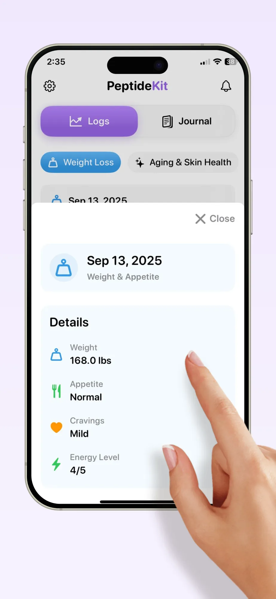 Achieving peptide therapy goals